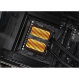 ALTERNATE ALT-BQM-AMD-001, PC gaming Noir/transparent