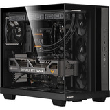 ALTERNATE ALT-BQ-AMD-001, PC gaming Noir/transparent