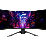 ASRock PG34QRT3A 34" Moniteur UltraWide gaming incurvé Noir, 2x DisplayPort, 2x HDMI, 4x USB-A, 180 Hz