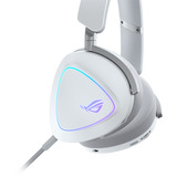 ASUS ROG Delta II Casque Avec fil &sans fil Arceau Gaming USB Type-C Bluetooth Blanc casque gaming over-ear Blanc, Avec fil &sans fil, 20 - 20000 Hz, Gaming, 318 g, Casque, Blanc