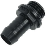 Alphacool Raccord de tuyau HF "FatBoy" G1/4, Connecteur Noir