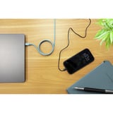 Ansmann Câble en silicone USB-C vers USB-C Bleu