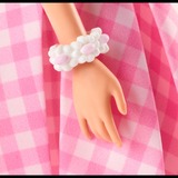 Barbie Signature – Le Film – Poupée en Robe Vichy Rose Poupée mannequin, Femelle, 3 an(s), Garçon/Fille, 330,2 mm, 300 g