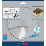 Bosch 2 608 837 710 lame de scie circulaire 19 cm 1 pièce(s) Bois, 19 cm, 3 cm, 1,1 mm, 7900 tr/min, 1,6 mm