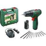 Bosch EasyDrill 1200 1500 tr/min Sans clé 940 g Noir, Vert, Perceuse/visseuse Vert/Noir, Perceuse à poignée pistolet, Sans clé, Noir, Vert, 1 cm, 1500 tr/min, 2 cm