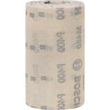 Bosch Expert Rouleau d'abrasif réticulé M480, Feuille abrasive Rouleau abrasif, Grain super fin, P400, Travail de finition, Décapant, Bois, Beige