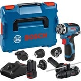 Bosch GSR 12V-35 FC 1750 tr/min Noir, Bleu, Perceuse/visseuse Bleu/Noir, Tournevis électrique, Poignée de pistolet, Mandrin à libération rapide, Noir, Bleu, Sans brosse, 1750 tr/min