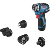 Bosch GSR 12V-35 FC 1750 tr/min Noir, Bleu, Perceuse/visseuse Bleu/Noir, Tournevis électrique, Poignée de pistolet, Mandrin à libération rapide, Noir, Bleu, Sans brosse, 1750 tr/min