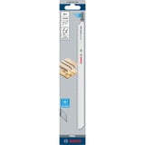 Bosch Lames de scie sauteuse T 1044 DP Precision for Wood, Lame de scie Lames de scie sauteuse, Panneau aggloméré, Fibre de bois, Bois tendre, Contreplaqué à base de bois, Acier fin au carbone, Noir, 4 mm, 25 cm