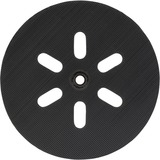Bosch Plateaux de ponçage à 6 trous, Patin de ponçage Noir, 1 pièce(s)
