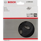 Bosch Plateaux de ponçage à 6 trous, Patin de ponçage Noir, 1 pièce(s)
