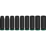 Bosch Set d'embouts à douille d'impact PRO 1/2", 9 pièces, Clés mixtes à cliquet Noir