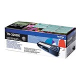 Brother Cartouche de toner noir Brother TN-320BK d'origine Noir, Vente au détail