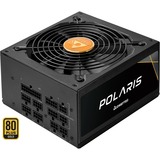 Chieftec PPS-850FC unité d'alimentation d'énergie 850 W 20+4 pin ATX ATX Noir Noir, 850 W, 100 - 240 V, 50/60 Hz, Actif, 120 W, 850 W