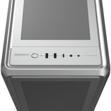 Cooler Master MasterFrame 600 Mesh ARGB boîtier midi tower Argent | 2x USB-A | 1x USB-C | RGB | Verre Trempé