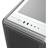 Cooler Master MasterFrame 600 Mesh ARGB boîtier midi tower Argent | 2x USB-A | 1x USB-C | RGB | Verre Trempé