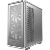 Cooler Master MasterFrame 600 Mesh ARGB boîtier midi tower Argent | 2x USB-A | 1x USB-C | RGB | Verre Trempé