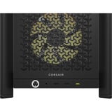 Corsair FRAME 4000D LCD RS ARGB Premium boîtier midi tower Noir | 3x USB-C | RGB | Verre Trempé