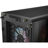 Corsair FRAME 4000D LCD RS ARGB boîtier midi tower Noir | 3x USB-C | RGB | Verre Trempé