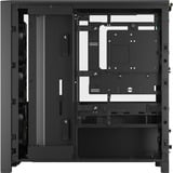 Corsair FRAME 4000D LCD RS ARGB boîtier midi tower Noir | 3x USB-C | RGB | Verre Trempé