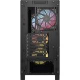 Corsair FRAME 4000D LCD RS ARGB boîtier midi tower Noir | 3x USB-C | RGB | Verre Trempé