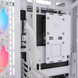 Corsair  boîtier midi tower Blanc | 2x USB-A | 1x USB-C | RGB | Window