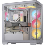 Corsair  boîtier midi tower Blanc | 2x USB-A | 1x USB-C | RGB | Window