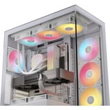 Corsair  boîtier midi tower Blanc | 2x USB-A | 1x USB-C | RGB | Window