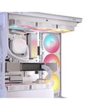 Corsair  boîtier midi tower Blanc | 2x USB-A | 1x USB-C | RGB | Window