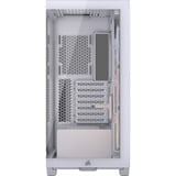 Corsair  boîtier midi tower Blanc | 2x USB-A | 1x USB-C | RGB | Window