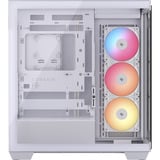 Corsair  boîtier midi tower Blanc | 2x USB-A | 1x USB-C | RGB | Window