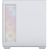 Corsair  boîtier midi tower Blanc | 2x USB-A | 1x USB-C | RGB | Window