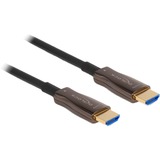 DeLOCK Active optical HDMI, Câble Noir, 30 mètres, 8K