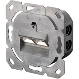 Digitus Prise de données CAT.6A, encastrée, blindée, 2x RJ-45 LSA, Boîte de jonction Blanc