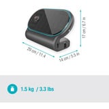 GARDENA Système d'arrosage solaire AquaBloom L Set, Contrôle d'irrigation Gris/Turquoise