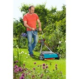 GARDENA Tondeuse hélicoïdale à main Comfort 400 C, Tondeuse à cylindre Turquoise, 40 cm, 1,2 cm, 4,2 cm, 9,4 kg