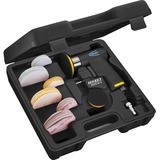Hazet Mini ponceuse excentrique set, 36 pièces, Ponceuse orbitale Bleu/Noir