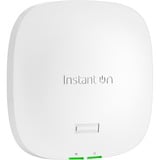 Hewlett Packard Enterprise Point d'accès Instant On réseau double radio 2x2 Wi‑Fi 6 (RW) AP21 Blanc