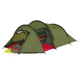 High Peak Falcon 4 LW, Tente Vert/Rouge