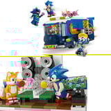 LEGO Le camion de contrôle de l’équipe Sonic, Jouets de construction 