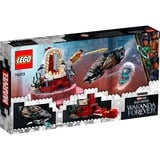 LEGO Marvel - La salle du trône du roi Namor, Jouets de construction 
