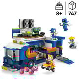 LEGO Sonic the Hedgehog - Camion de commandement Team Sonic, Jouets de construction 77006