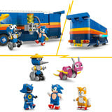 LEGO Sonic the Hedgehog - Camion de commandement Team Sonic, Jouets de construction 77006