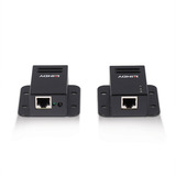 Lindy Extendeur USB 2.0 Cat.6, Rallonge USB Noir