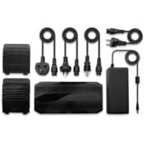 Lindy Station de Charge USB 10 ports, 120W Noir, 2x USB-C, 8x USB-A, 120W, Intérieure, Secteur, 5 V, 0,9 m, Noir