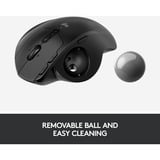 Logitech MX Ergo, Trackball Noir, 320 - 440 dpi