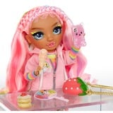 MGA Entertainment Rainbow High Sparkle & Shine Fashion Dolls- Rosetta (Pink), Poupée Rainbow High Sparkle & Shine Fashion Dolls- Rosetta (Pink), Poupée mannequin, Femelle, 4 an(s), Garçon/Fille, 280 mm, Multicolore