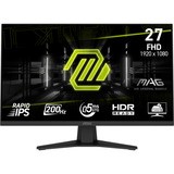 MSI  27" Moniteur gaming  Noir