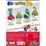 Mattel Pokémon Grass-Type Trainer Team, Jouets de construction Jeu de construction, 6 an(s), Plastique, 118 pièce(s), 374,2 g