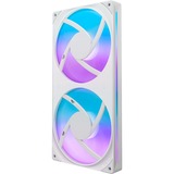 NZXT F280 RGB CORE ventilateurs de boîtier Blanc, 2 pièces, 280 x 140 x 26 mm